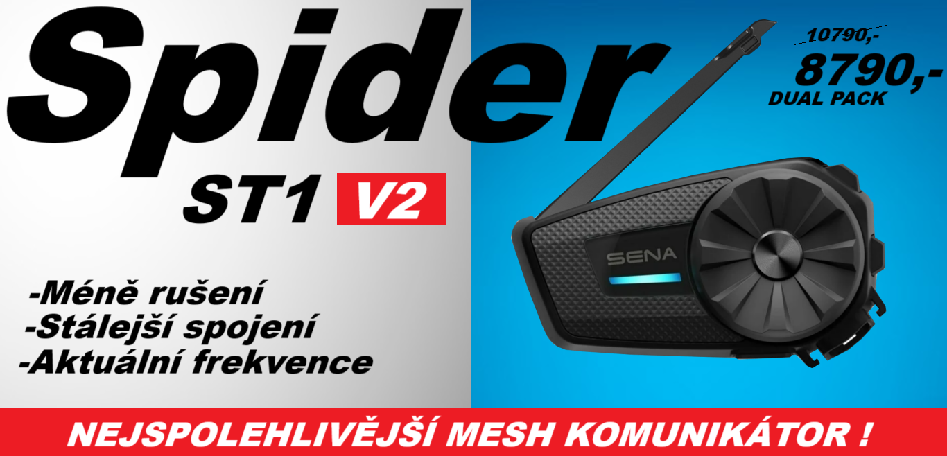 sena ST1 verze V2 inovovaný model za cenu kterou vám dáme jenom v motomanu